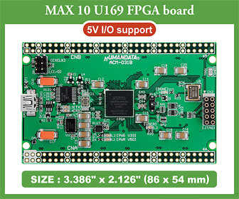 Intel MAX 10 U169 FPGA board, ACM-031